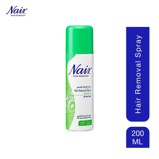 Nair "Great Britain" - Spray dépilatoire "Extrait de Kiwi" 200 ML 