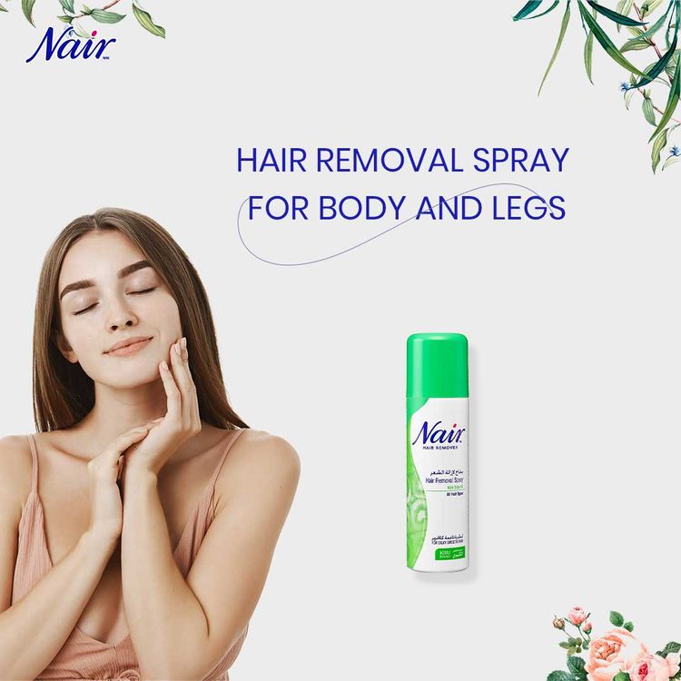Nair "Great Britain" - Spray dépilatoire "Extrait de Kiwi" 200 ML 