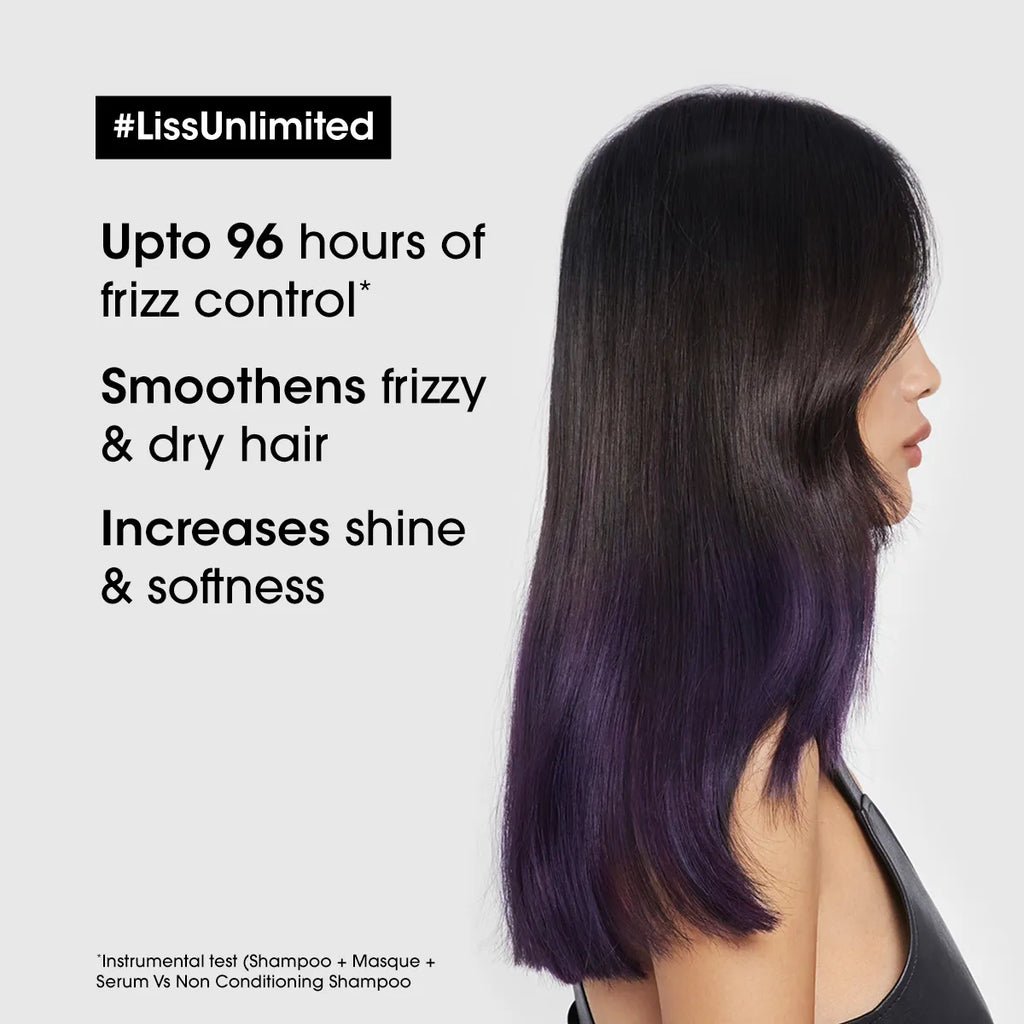 L'Oréal Professionnel Liss Unlimited Shampoo, Masque, Serum Combo