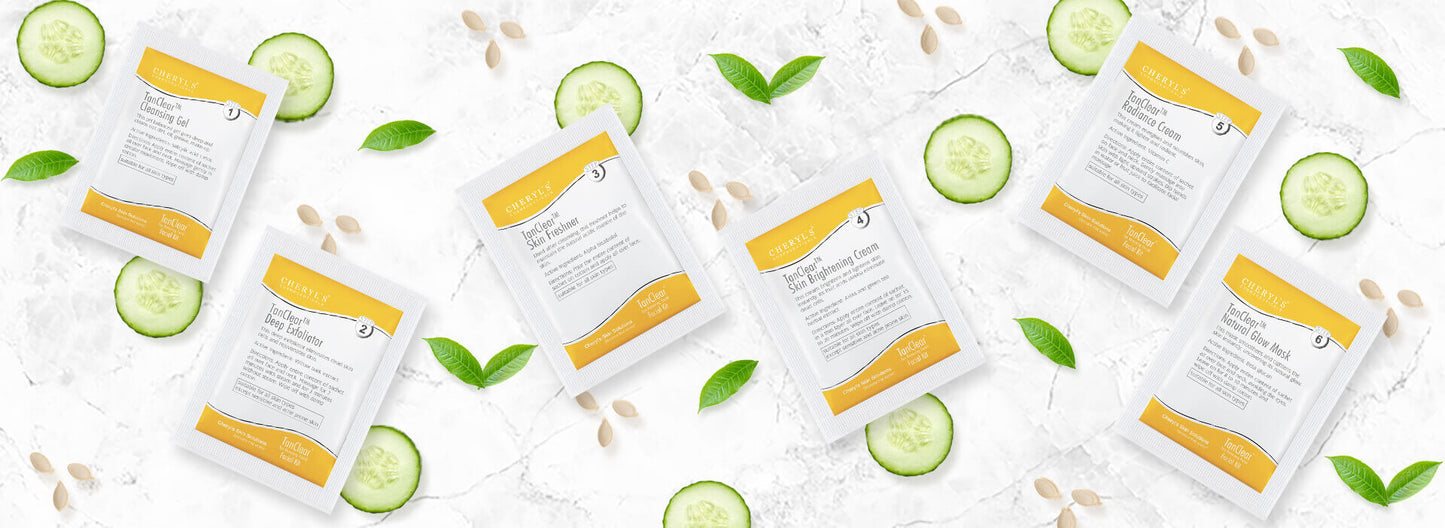 Cheryl's Tan Clear Facial Kit